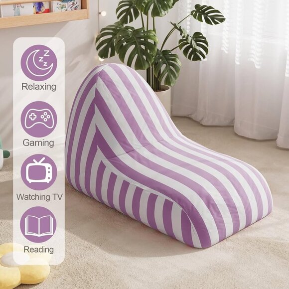 COMAX Kids Bean Bag Chair With Filler - Picture 4 of 7